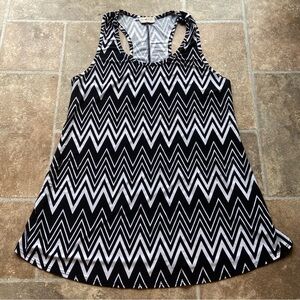 Free Kisses Chevron Tank Top